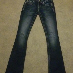 Blue Miss Me boot cut jeans
